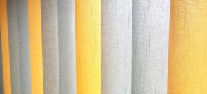 colourful fabric vertical blinds