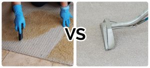 Steam carpet cleaning vs Dry cleaning