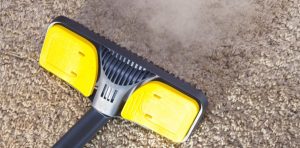 Carpet steam cleaning