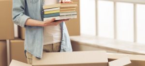 How to pack books when moving house