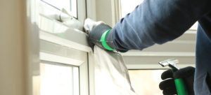 How to clean upvc window frames and sills