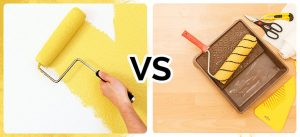 paint or wallpaper - roller and tools