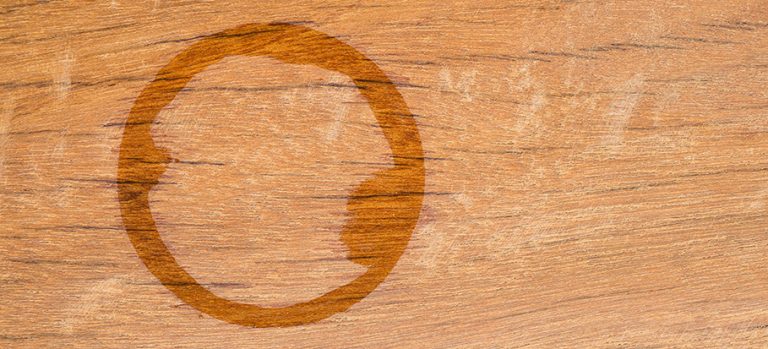 get rid of watermarks on wood