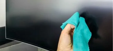 How to Remove TV Screen Fingerprints
