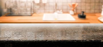 cleaning slate countertops
