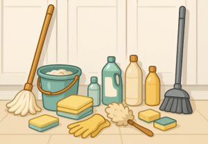 Cleaning supplies