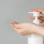 hand sanitiser bottle