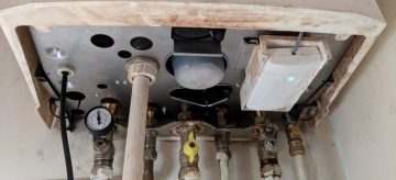 leaking boiler