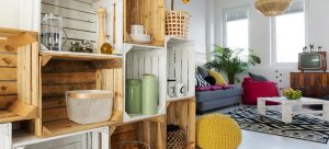 creating storage in small spaces