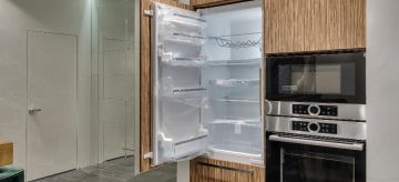 how to install integrated fridge freezer