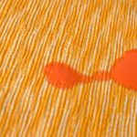 Spilled nail polish on carpet