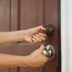 Front door not locking in hot weather