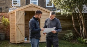 The shed installation cost can vary based on many factors