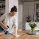 Illustration representing how to keep a clean house with a busy schedule