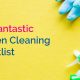 kitchen cleaning checklist