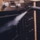 steam cleaning an oven
